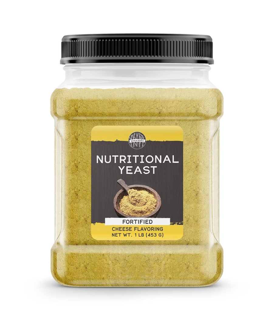Birch & Meadow 1 lb de Fermento Nutricional, Pipoca, Nooch Yummy