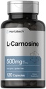 Horbäach L-Carnosine 500mg □ 120 Suplemento da cápsula