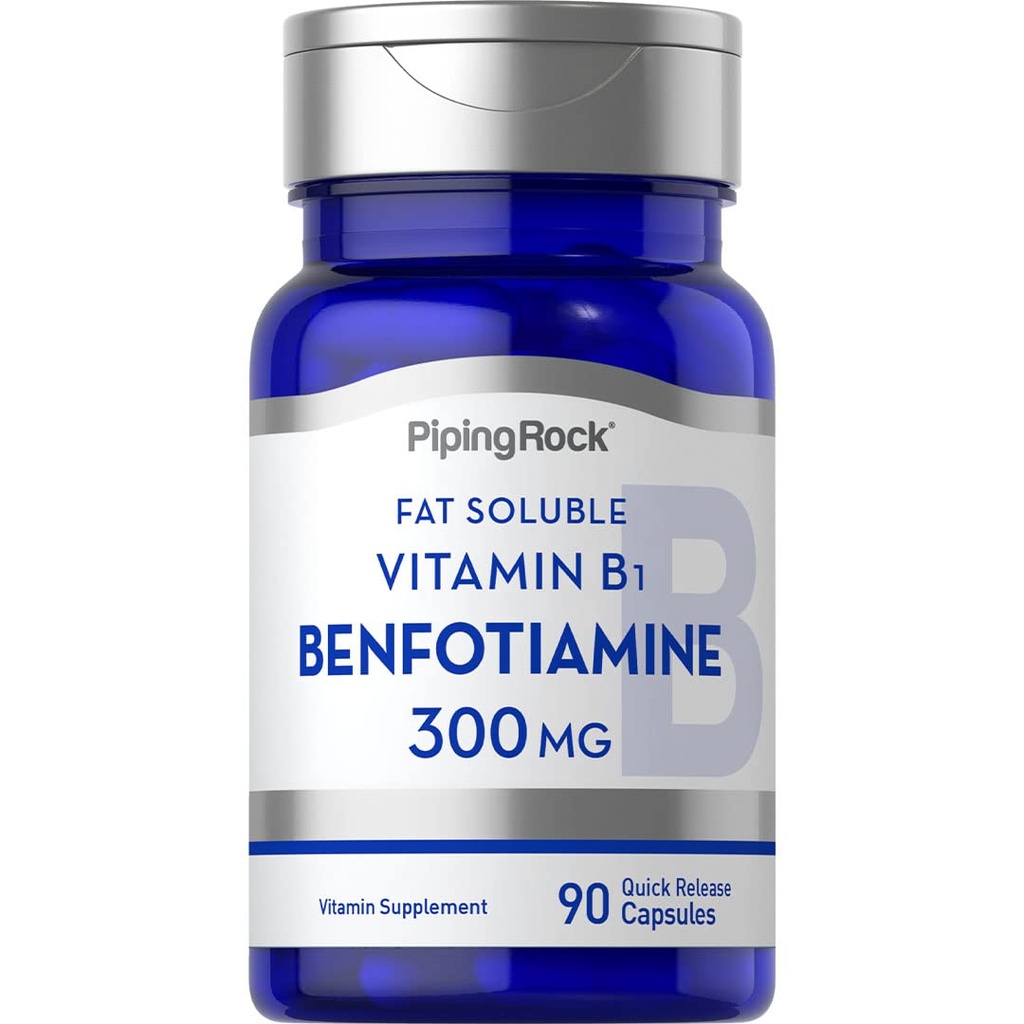 Piping Rock Benfotiamina 300mg  □ 90 Cápsulas