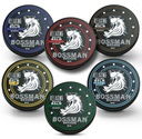 Bossman Beard Balm Variety Pack - Beard Grooming, Kit de Crescimento e Cuidado - Macior e Hidratante - Todos os 6 cheiros