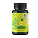 Citrus Bergamot 1110mg - 25:1 Extrato - Suplemento de alta potência com Black Choke Berry, Niacin, Olive Leaf & Black Pepper Extract - Vegan - 60 Cápsulas