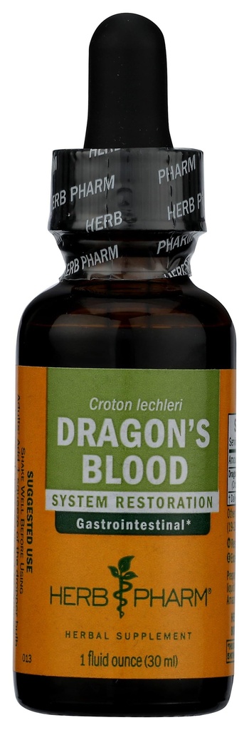 Sapo de árvore líquida de sangue de Herb Pharm Dragon para suporte digestivo - 1 onça (DDRAG01)