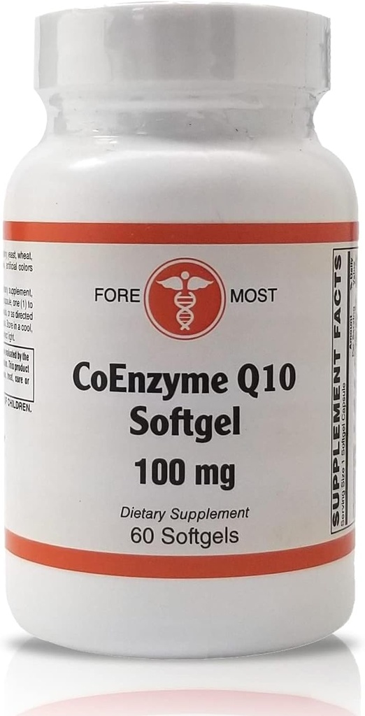 Saúde Holística CoEnzyme Q10 100 mg 60 Softgels