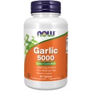 Now Foods Supplements, Alho 5.000 (Allium sativum), Entérico revestido, Odor controlado, 90 comprimidos