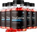 (5 Pack) TruGenix Gummies, TruGenix Gummies para homens, Oficial TruGenix Gummies Fórmula avançada, TruGenix ACV Gummies, TruGenix Suplemento de suporte Gummies, Fórmula Premium, 300 Gummies para 5 meses