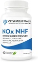 Vitaminerais 122 NOx NHF L-arginina, L-citrulina, L norvalina Plus B6, Quercetina, Willow Branco, Boswellia & Enzimas