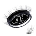 Lashify Amplificar 12mm GossamerDIY Extensões de pestanas Refil, Preto, Fácil Falso Cílios para um olhar natural