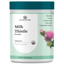 Restaurar a natureza USDA Certified Organic Milk Thistle Seed Powder, 10 onças, embalado na Califórnia