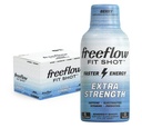 Freeflow Fit, Energia de força extra Shot, Berry (2 Ounce Shot, Pack de 12) - 150mg de cafeína por Shot, Zero Caloria, Zero Sugar Energy Shot...