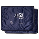 2 Pacotes de Gelo FlexiKold Gel (Padrão Grande: 10,5" x 14,5") - Embalagem fria reutilizável para lesões, para alívio da dor nas costas, almofada de alívio de enxaqueca, após cirurgia, pós-parto, dor de cabeça, ombro - 6300-COLD 2PK