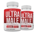 (2 Pack) Pílulas Ultra Male, Power Suplemento Ultra Male Fórmula avançada, 120 contagem
