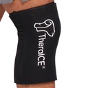 Manga de compressão do saco de gelo do joelho TheraICE para lesões, Reusable Gel Cold Packs Brace Também para cotovelo, tornozelo & bezerro - flexível Cold Wrap Recuperação para Meniscus, ACL, MCL Pain Relief