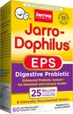 Jarrow Fórmulas Jarro-Dophilus EPS Alta Potência, 25 Bilhões de Células Por Cápsulas Veggie, Suporta Saúde Gastointestinal, 60 Contagem (Navio Legal, Embalagem de 2)