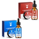 Óleo de crescimento de barba de sândalo com 2X Biotina de Concentração para Homens e Baunilha Óleo de Crescimento de Barba com 2X Biotina de Concentração para Homens, Ingredientes Naturais & Thickens Crescimento Facial do Cabelo