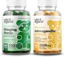 Gummies de raiz e gomas de Ashwagandha