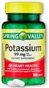 Potássio 99mg- 100 Caplets (Pacote de 1)