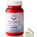 Relumins Advance Nutrition Gluta 1000 - Reduzida L-Glutationa, Ácido Alfa Lipóico e Rose HIPS, Suporte Antioxidante para Pele e Bem-Estar Geral, Feito nos EUA - 30 Cápsulas (15-Dia de Fornecimento)