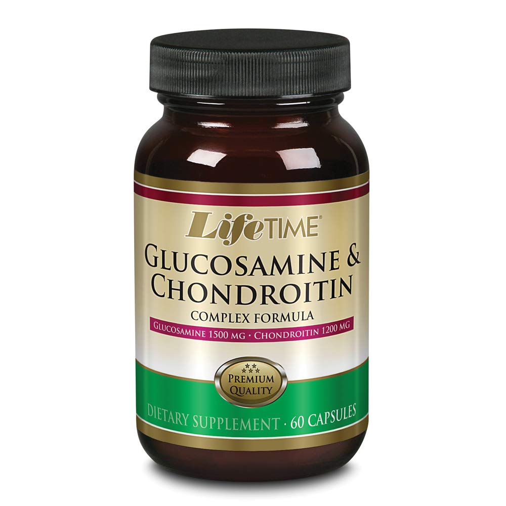 LIFETIME Complexo de condroitina de Glucosamina de Suporte Mobilidade, Juntas e Recuperação