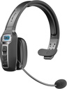 Auscultadores Bluetooth LEVN com microfone, Headset Bluetooth Trucker com botão de cancelamento de ruído de IA e mudo, Auscultadores sem fio na orelha 60 Hrs Tempo de trabalho, para camionista Home Office Remote Work Zoom