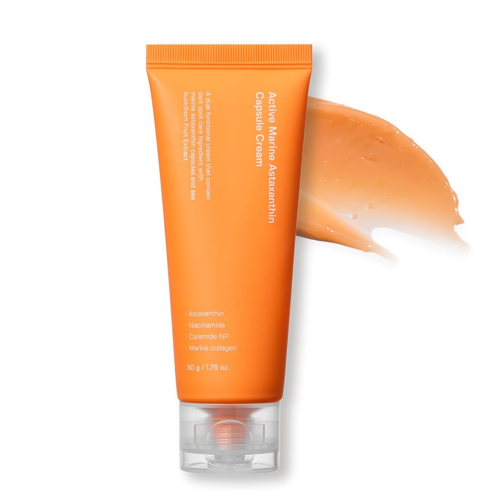 EDITOR DE SUNGBOON Ativo Marine Astaxantina Cápsula Creme 50ml Creme Facial para Brightening