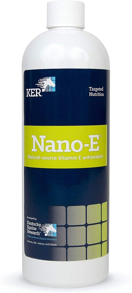 Kentucky Equine Research Nano -E: Fonte Natural Vitamina E Antioxidante para Cavalos, 450 mL