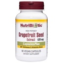 NutriBiotic Grapefruit Extract CapsulesPlus, 125 mg de GSE, 90 Count