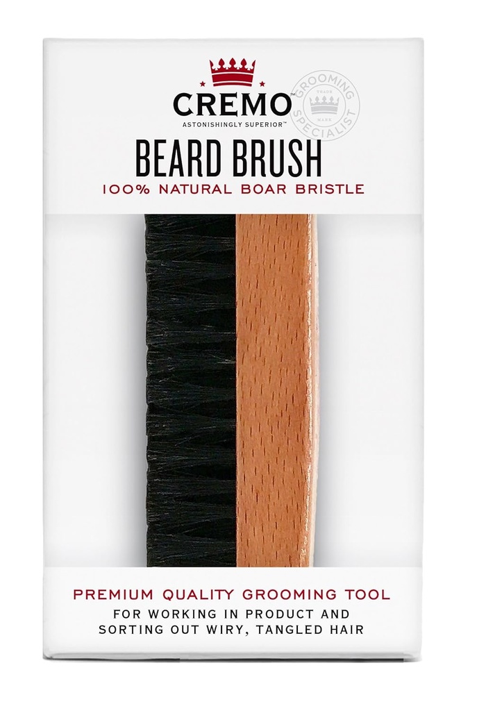 Pincel de Barba Premium Cremo