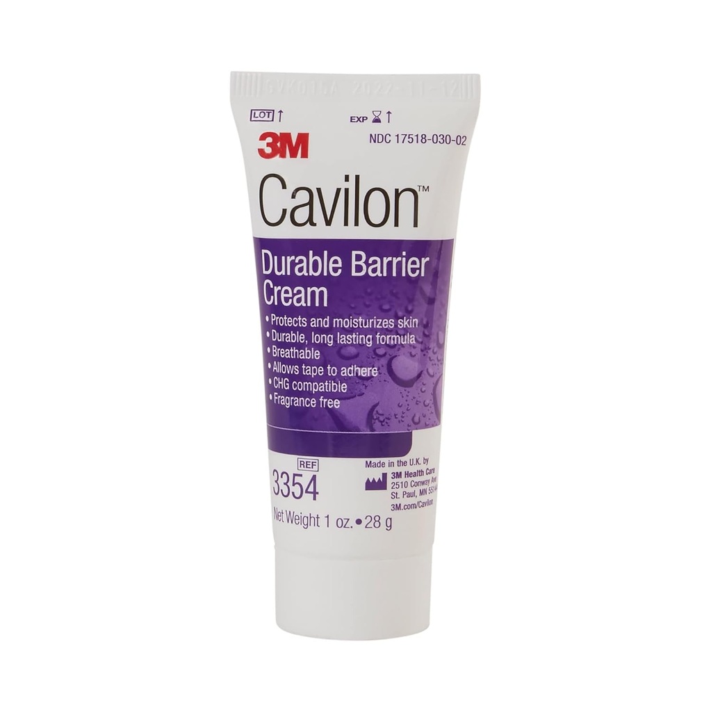 3M Cavilon creme protetor de pele não perfumado 1 oz. tubo 3354 1 Ct