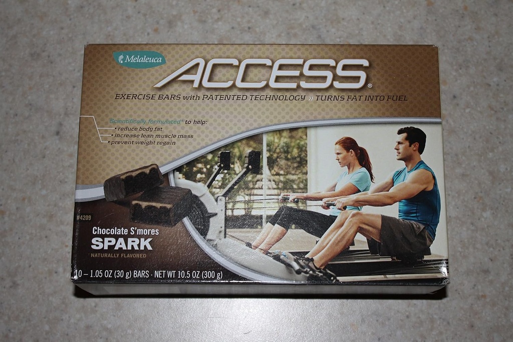 Melaleuca Acesso Exercício Bares-Chocolate S'mores Spark