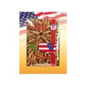 SKU 122-4 de Hsu Médio Prong , Cultivado Wisconsin American Ginseng Direct from Ginseng Gardens