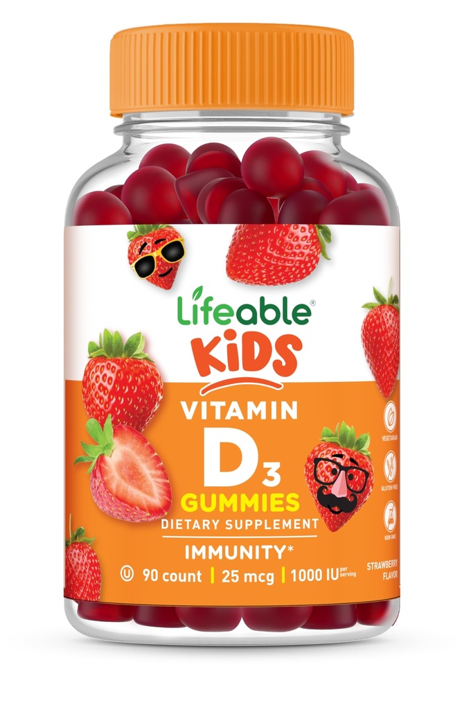 Vitamina D Pastilhas Vitamínica D Vitamina D3 1000iu Grande Gosto Vitamina D3 Pastilhas Vitamínica D3 Vitamina D3 para Ossos Fortes Saudáveis e Apoio Imunitária