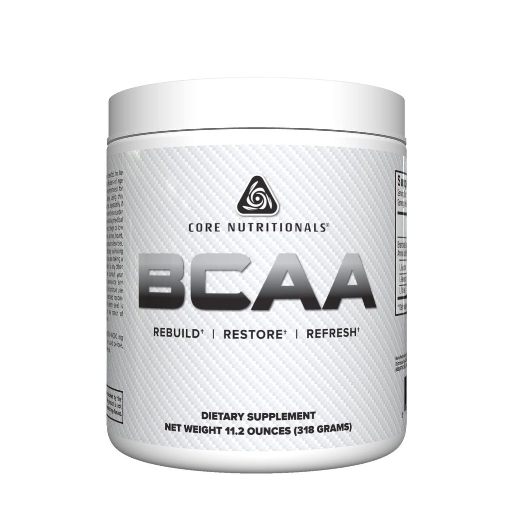 Nutricionais Núcleo BCAA Pó □ 2:1 Ácidos Aminoácidos de Chain ramificados para Recuperação □ Suporte Síntese de Proteínas