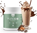 TeamKeto C8 MCT Óleo em pó – Chocolate Avelã Ketogenic MCT Cafe Creamer- Vegan-Friendly, Gluten Free & Made in a GMP Compliant, FDA Registered Facility- Perfect in Cafe Tea & Protein Shakes 270g