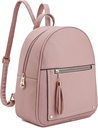 Montana West Girls Backpack Bolsa presentes para crianças Anti-roubo mochila com fecho seguro & Tassel