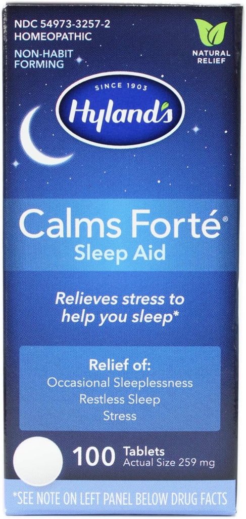 Hyland acalma Forte 100 Tabs (Pacote de 2)
