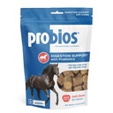 Probios para mastigação suave de cavalos, suplemento probiótico diário para a saúde do intestino, Digestion & Imune Support, Fornecimentos de cavalos, sabor de maçã, 1,32 lbs (600 gramas)