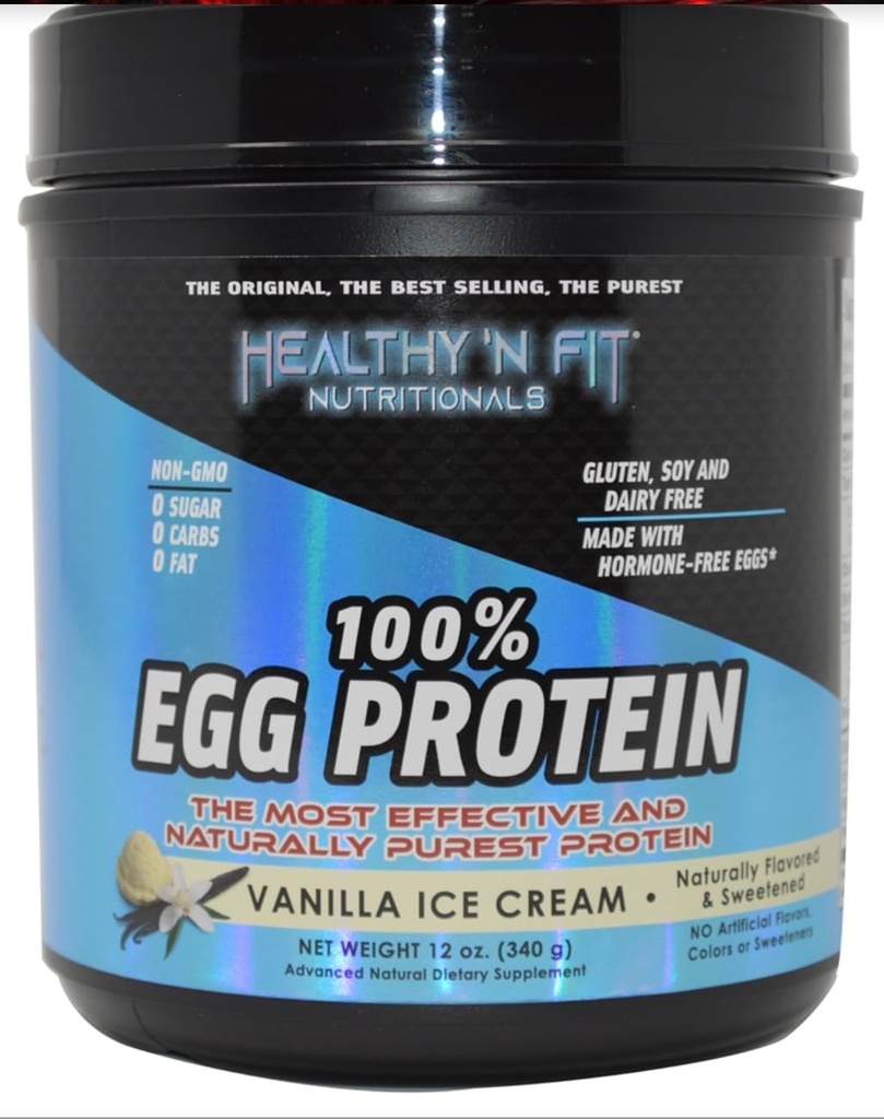 100% de proteína de ovo em pó
