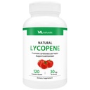 ML Naturals Licopeno Natural 30 mg 120 Cápsulas Vegetais. Antioxidante e Suporte Imune, Saúde Cardiovascular & Saúde Próstata, NSF-certificado & cGMP-complacente, Laboratório de Terceira Parte testado