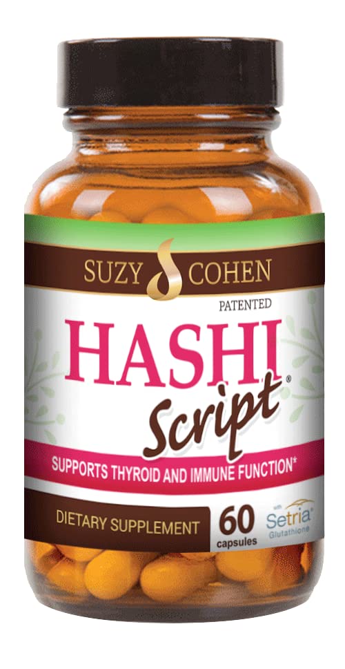 Script Essentials HashiScript Thyroid e Imune Support Formula com Catalase e Glutationa - por Suzy Cohen