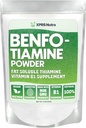 XPRS Nutra Benfotiamina Pó (Thiamine) - Gordura Solúvel Feliz Coração Thiamina Suplemento - Advanced Vitamina B1 Benfotiamina para um Boost Cognitivo - Vegan Friendly Benfotamina Pó (4 Ounce)