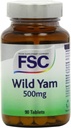 FSC 500mg Yam Selvagem - Pacote de 90 comprimidos