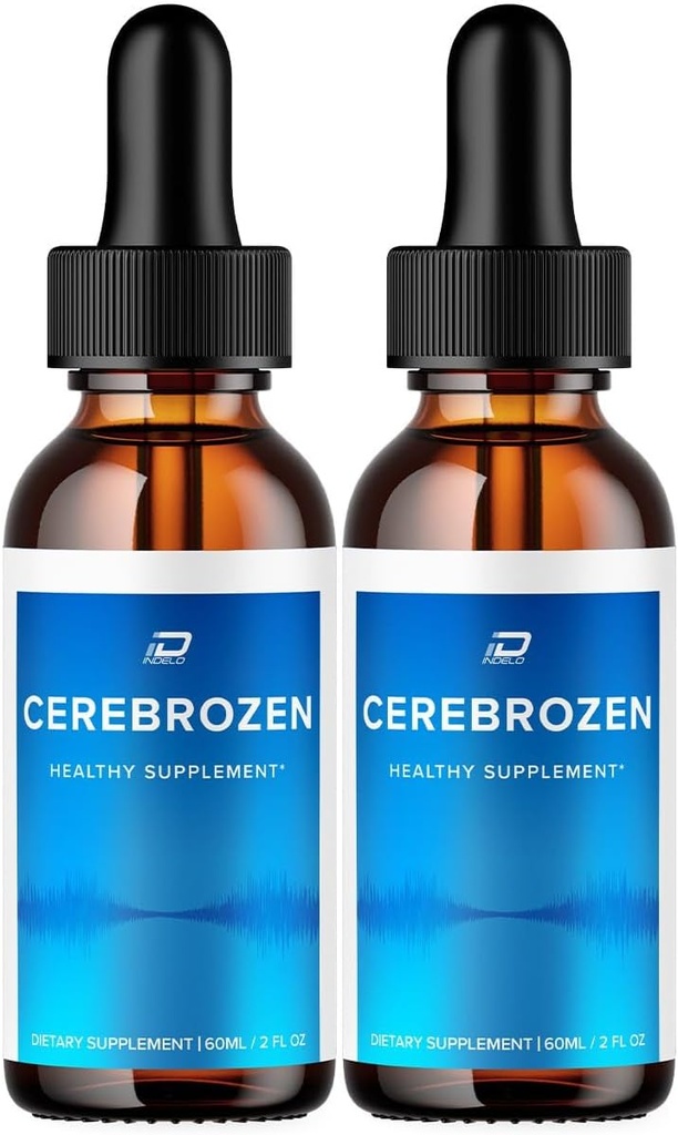 Colírios Cerebrozen Tinnitus - Cerebrozen 24, Colírios Líquidos Cerebrozenos, Comentários Cerebrozenos, Colírios Cerebrozenos para alívio do ouvido (2 embalagem - 120 ML)