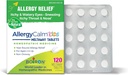 Boiron AlergiaCalm Kids Comprimidos para alívio da alergia e febre Hay sintomas de espirros, nariz runny, e Itchy Olhos ou garganta - 120 Conde