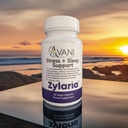 Avani Saúde - Zylaria Plus Apoio ao Sono - ZZz Sono Aid e Suplemento de Fadiga Adrenal - Queda dormir mais rápido e acordar menos durante a noite + 20:1 Valerian Root Extract - 60 Cápsulas Vegan