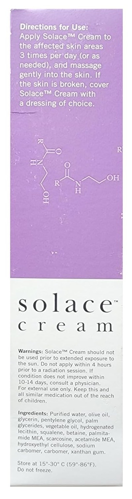 Solace Esteróide grátis creme Eczema — agora disponível sem prescrição — clinicamente comprovada segura e eficaz tratamento hipoalergênico Eczema alívio — seguro para crianças e adultos (4,9 Ounces)