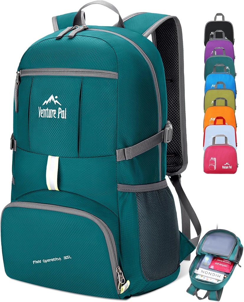 Venture Pal 35L Ultralight Leve embalagem dobrável viagem camping caminhadas ao ar livre esportes mochila diapack