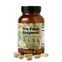 Santa Cruz Paleo Pré-Festa Enzimas Digestivas para Mulheres e Homens, Suplemento de fibra para Gut Saúde & Digestiva Saúde, Sem glúten, Keto, Livre de açúcar, Paleo, com bromelaína, Ginger Root, 60 Cápsulas