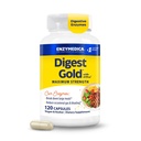 Enzimedica Digest Gold + ATPro, Enzimas Digestivas de Força Máxima, Ajuda Digest Grandes Refeições, para Gás e Bloating, 120 Cápsulas