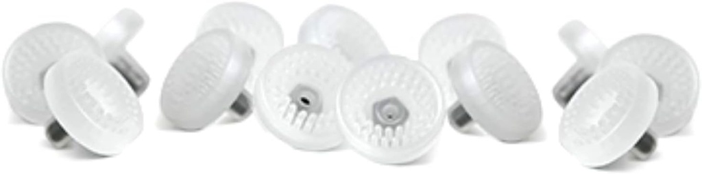 NuLids Dicas macias de 30 dias fornecem dicas descartáveis de uso único para o dispositivo portátil de terapia de alívio do olho seco, longa alternativa para gotas de olho e lubrificante, ajuda a acalmar os olhos secos irritados, queimando