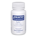 Encapsulamentos puros NAC 600 mg - N-Acetil Cysteine NAC Supplement for Lung Health & Imune Support, Liver Support & Antioxidants* - with Freeform N-Acetil-L-Cysteine - 30 Cápsulas